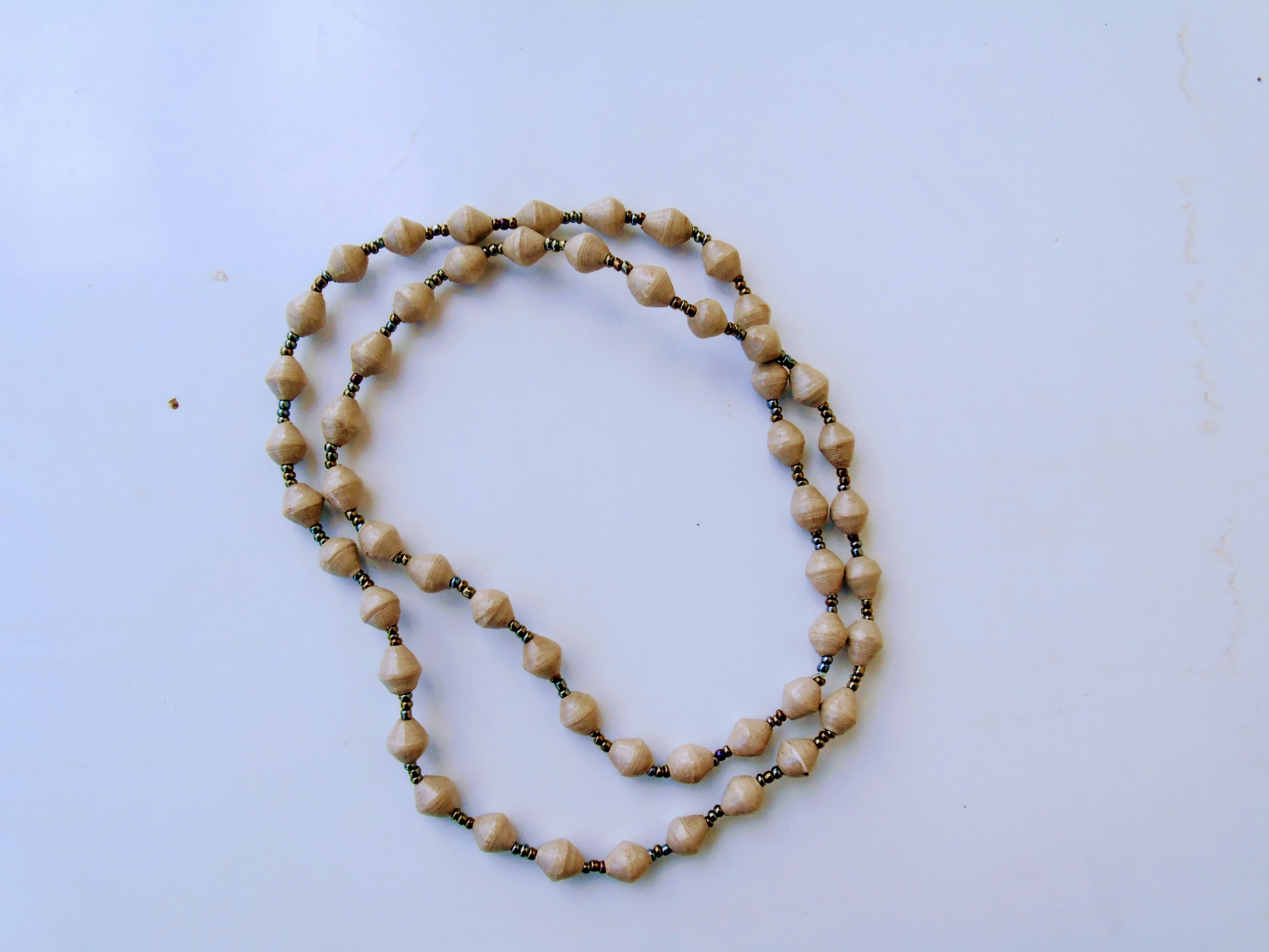 Brown Beaded Necklace