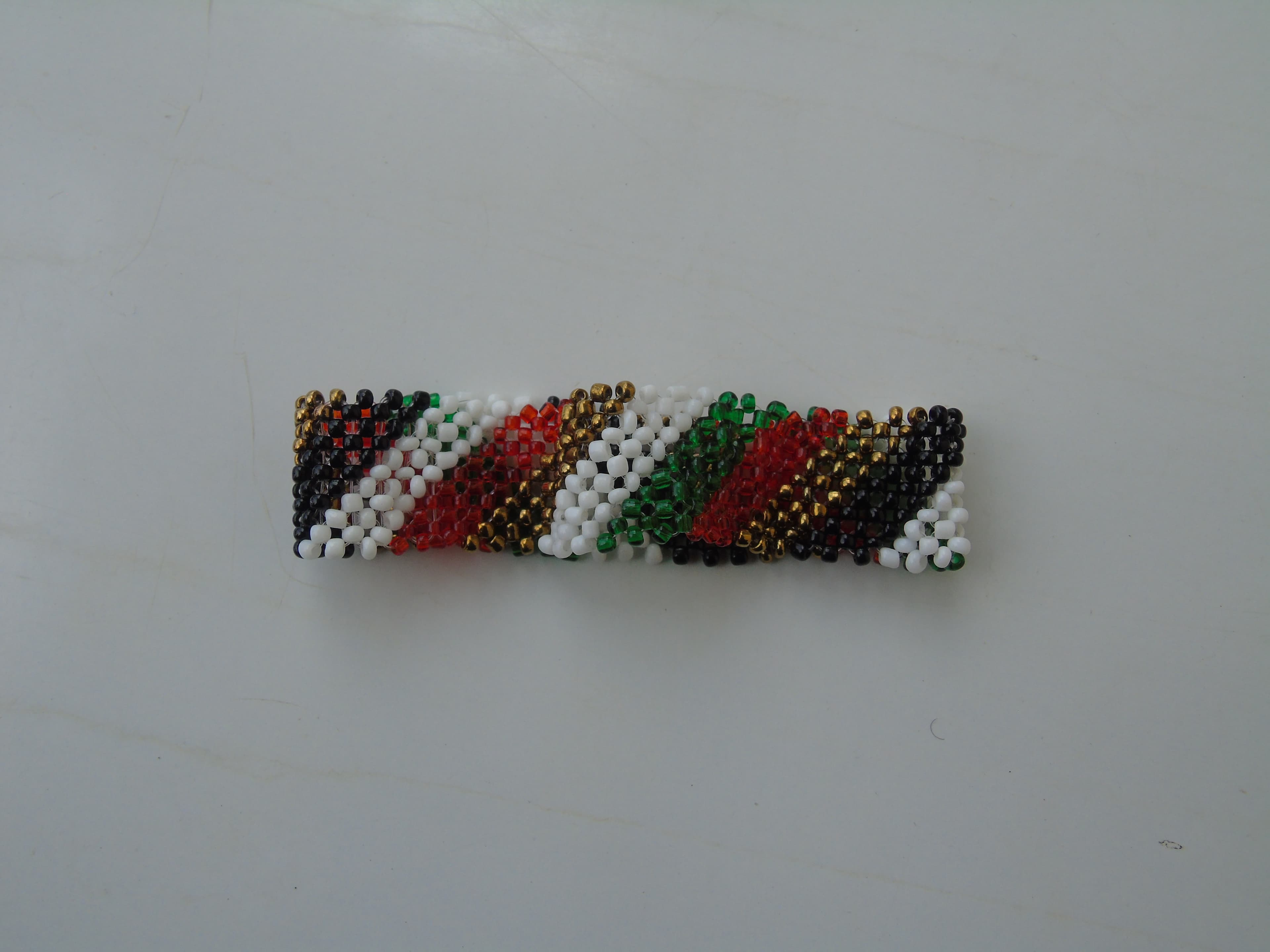 Multicolored Kenyan Flag Bracelet